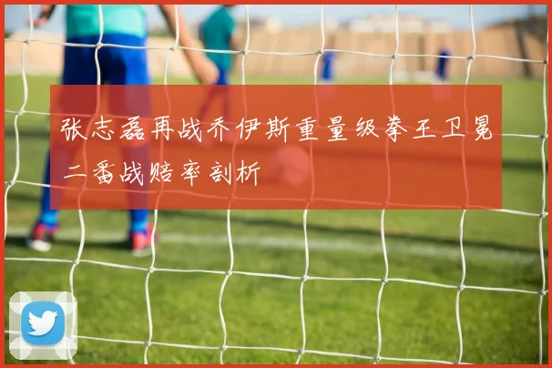 张志磊再战乔伊斯重量级拳王卫冕二番战赔率剖析